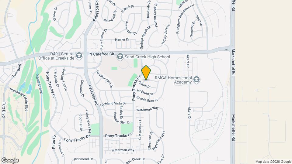 7127 Westerner Dr Map and Location Details