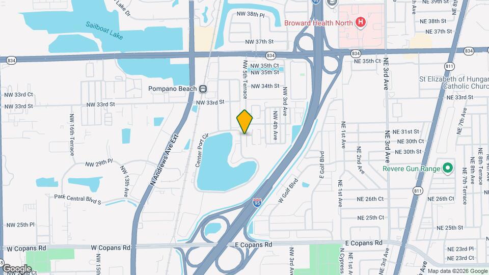 3005 NW 5th Terrace Map and Location Details