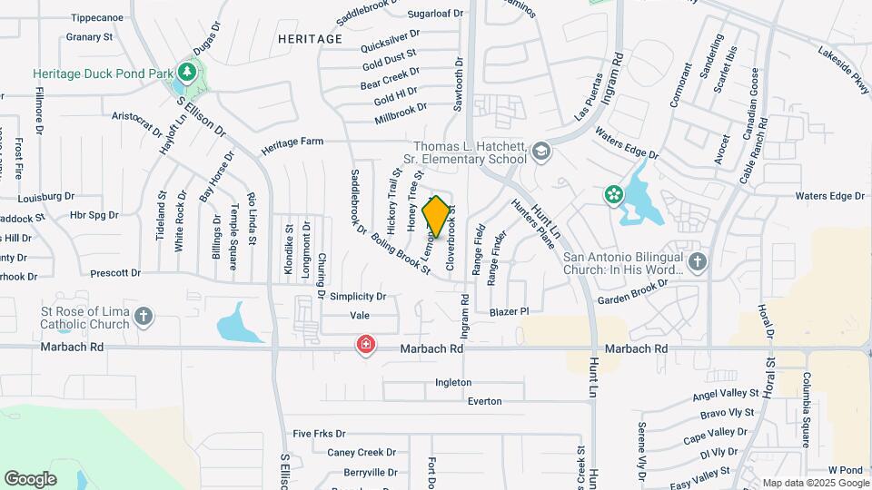 1046 Lemon Tree St Map and Location Details