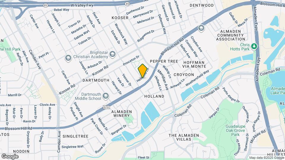 1434 Helmond Ln Map and Location Details