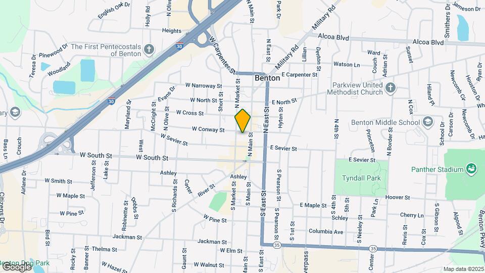 200 N Main St Map and Location Details