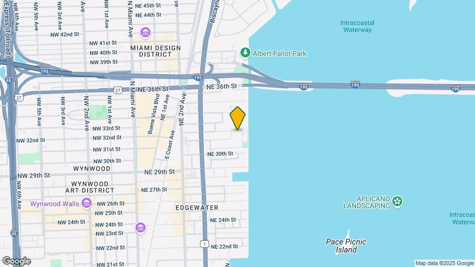 650 NE 32nd St, Unit 3107 Map and Location Details