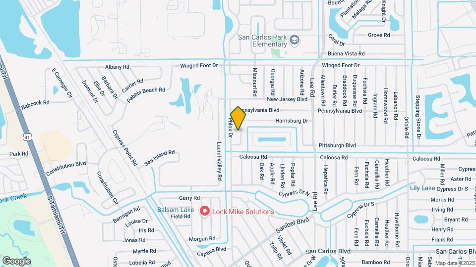 17556 Brentwood Ct Map and Location Details