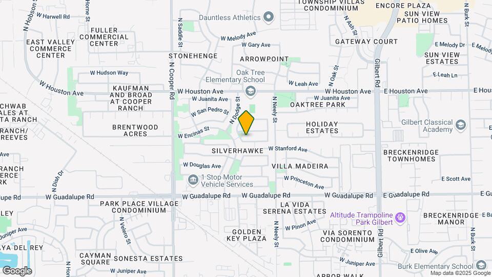 518 W San Remo St Mapa y Detalles de la Ubicación