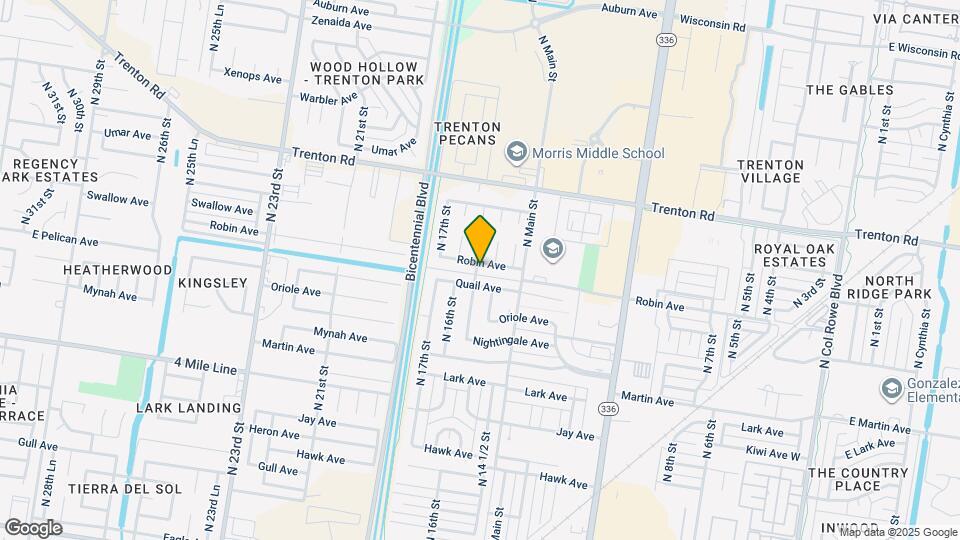 1509 Robin Ave Map and Location Details