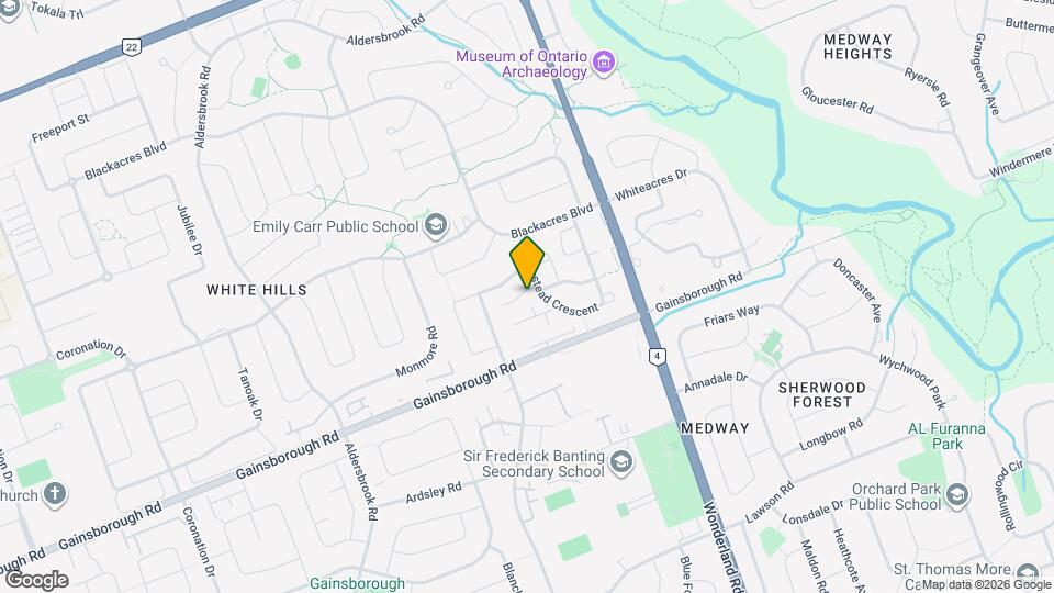 400 Homestead Ct Map and Location Details