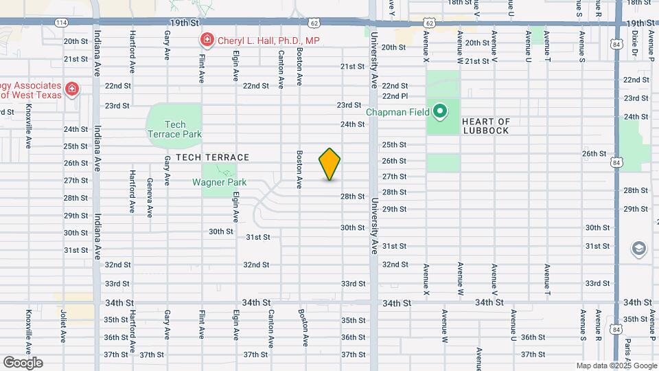 2607 27th St Map and Location Details