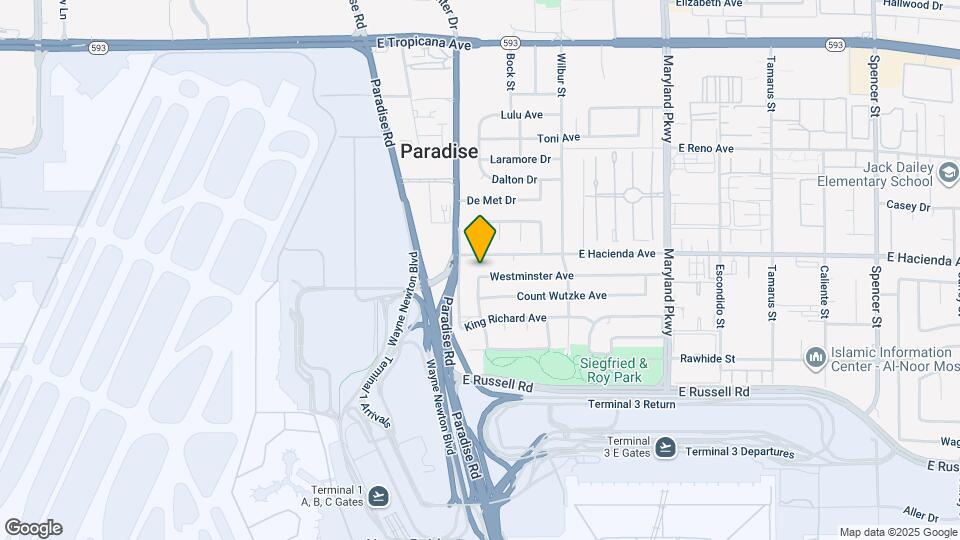 842 Westminster Ave Map and Location Details