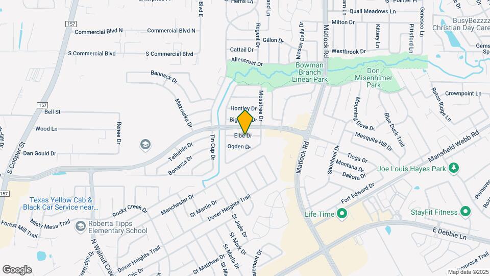 814 Elbe Dr Map and Location Details