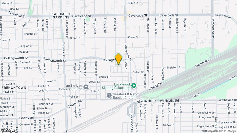 5130 Engleford St Map and Location Details