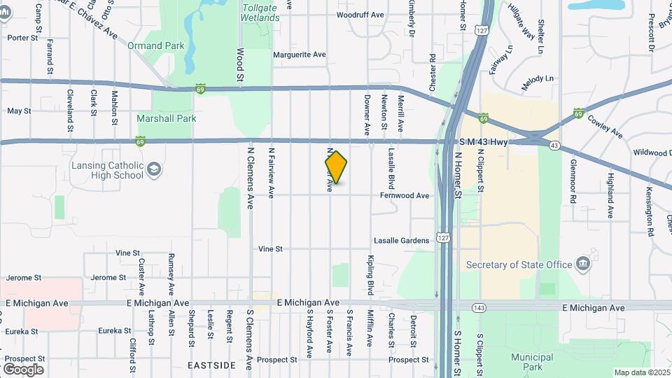 506 N Foster Ave Map and Location Details