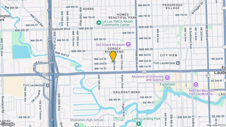 1210 NW 2nd St Map and Location Details
