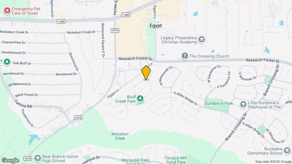 78 N Bluff Creek Cir Map and Location Details