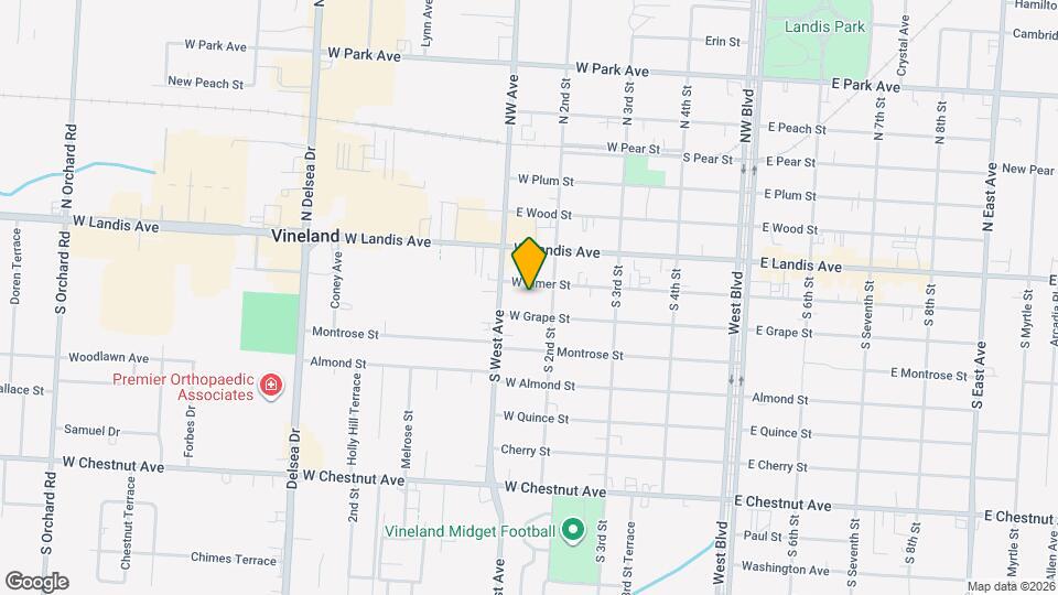 119 W Elmer St Mapa y Detalles de la Ubicación