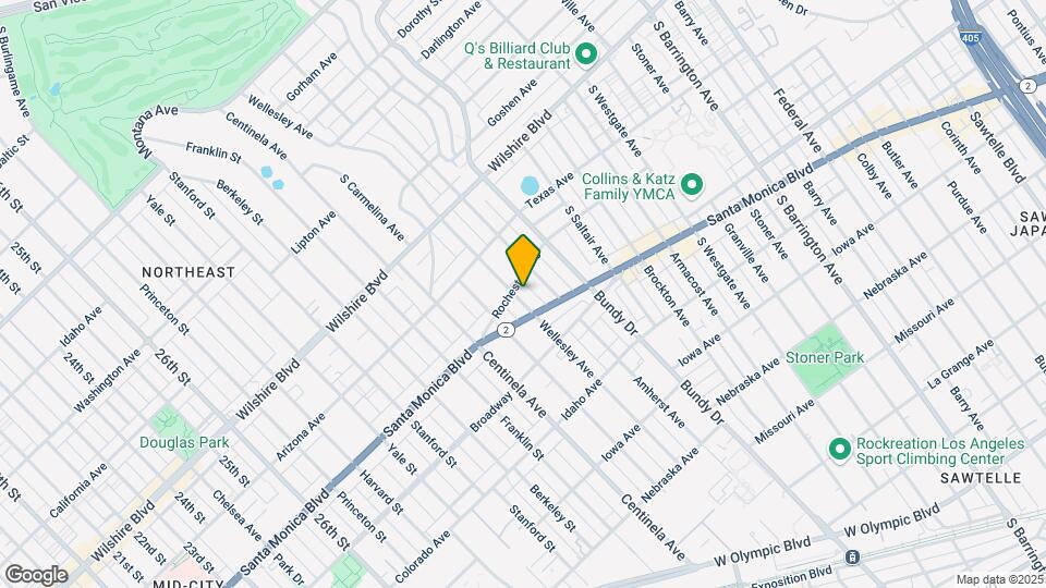 1410 Wellesley Ave Mapa y Detalles de la Ubicación