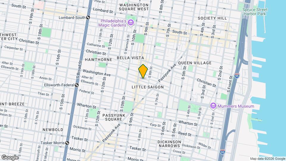 827 League St Mapa y Detalles de la Ubicación
