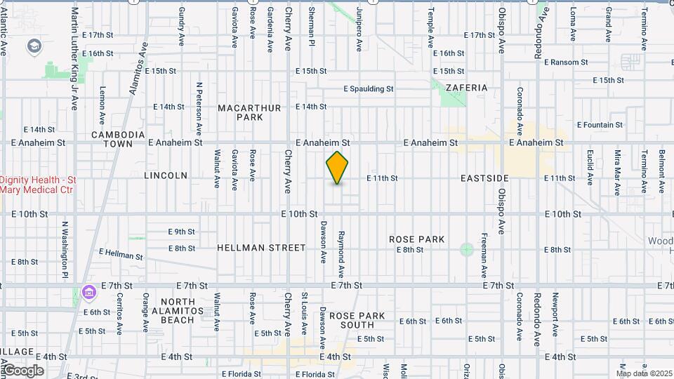 1069 Raymond Ave Mapa y Detalles de la Ubicación