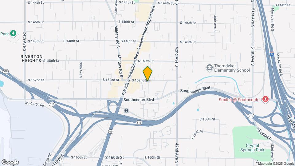 3721 S 152nd St Map and Location Details