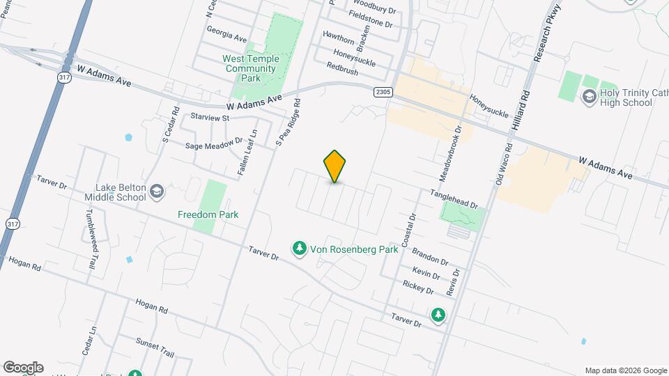 509 Rock Meadow Lane Map and Location Details