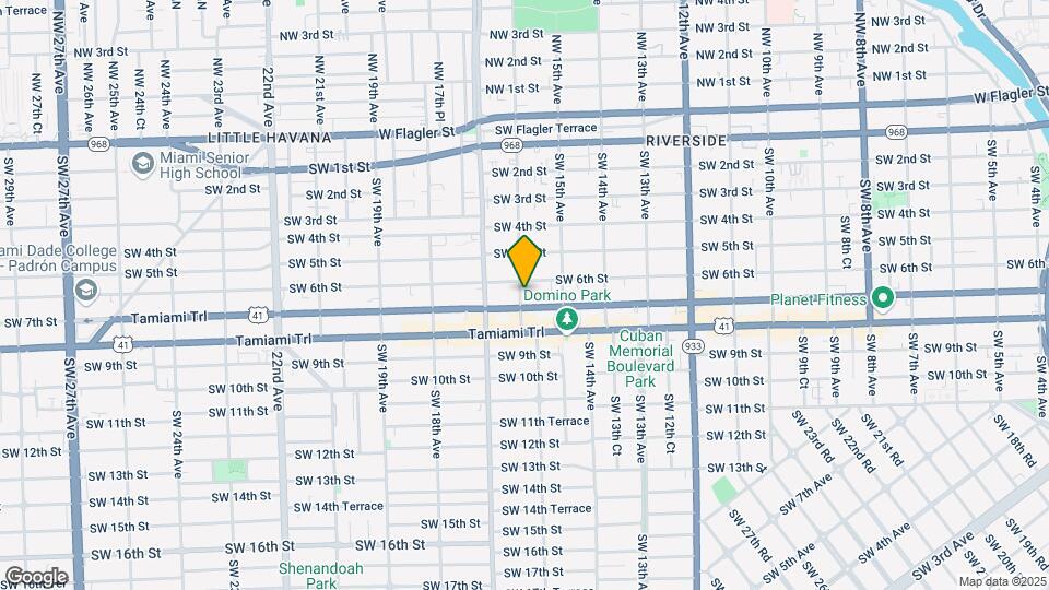 635 SW 16th Ave Map and Location Details
