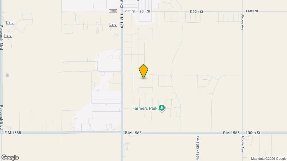 2911 Bryan Ave Mapa y Detalles de la Ubicación