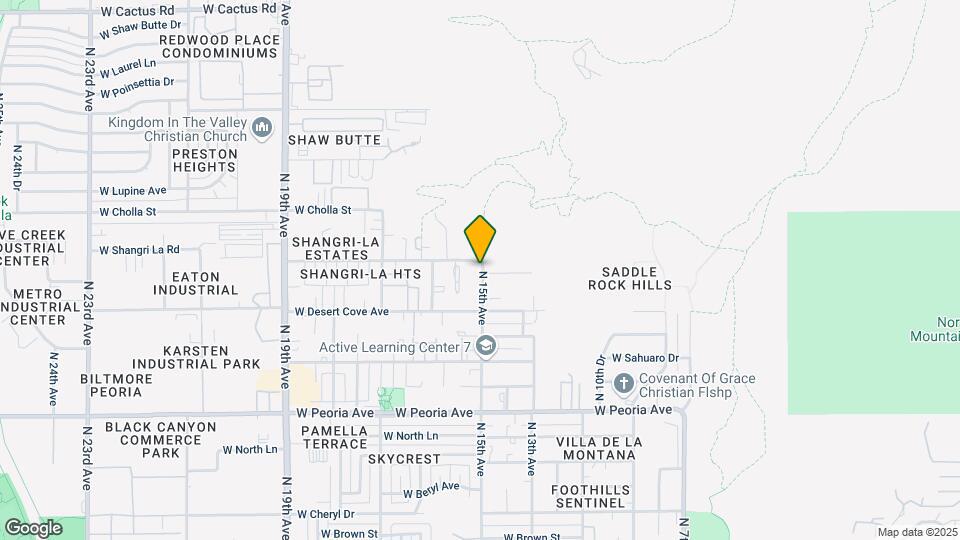 11050 N 15th Ave Map and Location Details