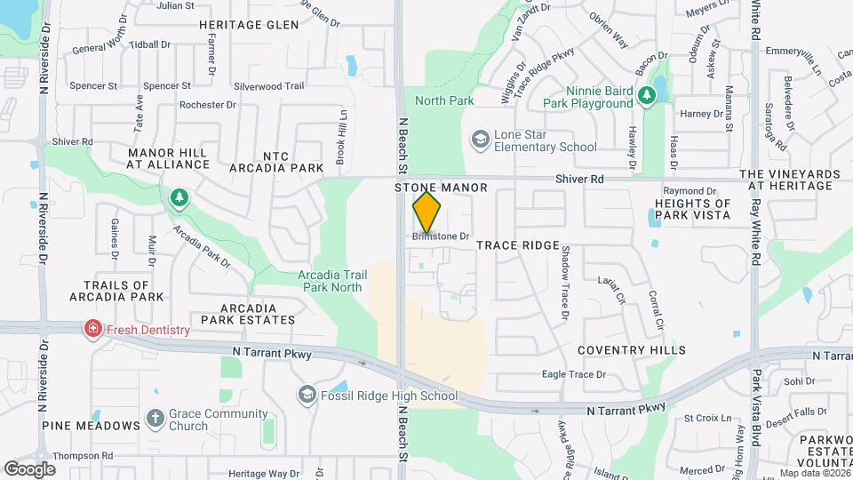 4524 Brimstone Dr Map and Location Details