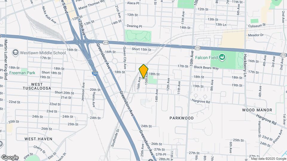 1818 15th Ave Map and Location Details