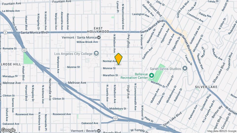 4149-4153 1/2 Monroe St Mapa y Detalles de la Ubicación