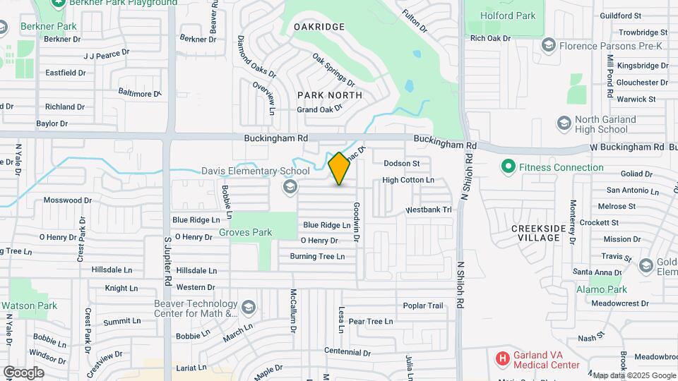 2917 Shenandoah Dr Map and Location Details