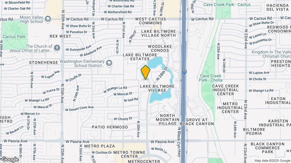 11026 N 28th Dr-Unit -UNIT 6 Map and Location Details