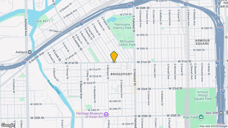 931 W 31st St Map and Location Details