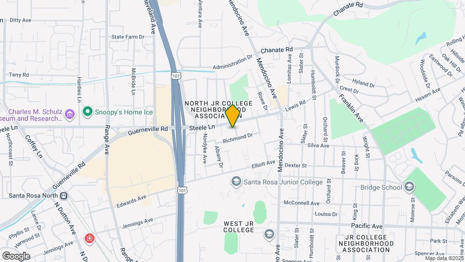 2127 Berkeley Dr Map and Location Details