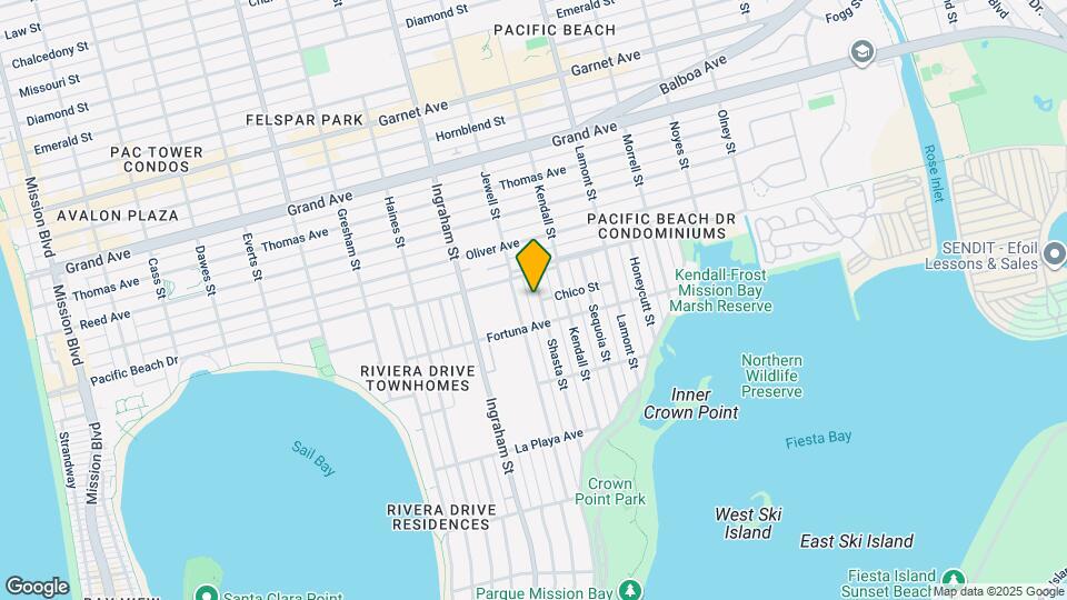 4036 Shasta St Map and Location Details