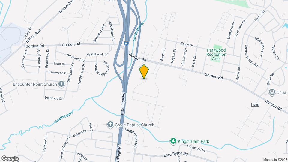 1633 Grey Cliff Run Map and Location Details