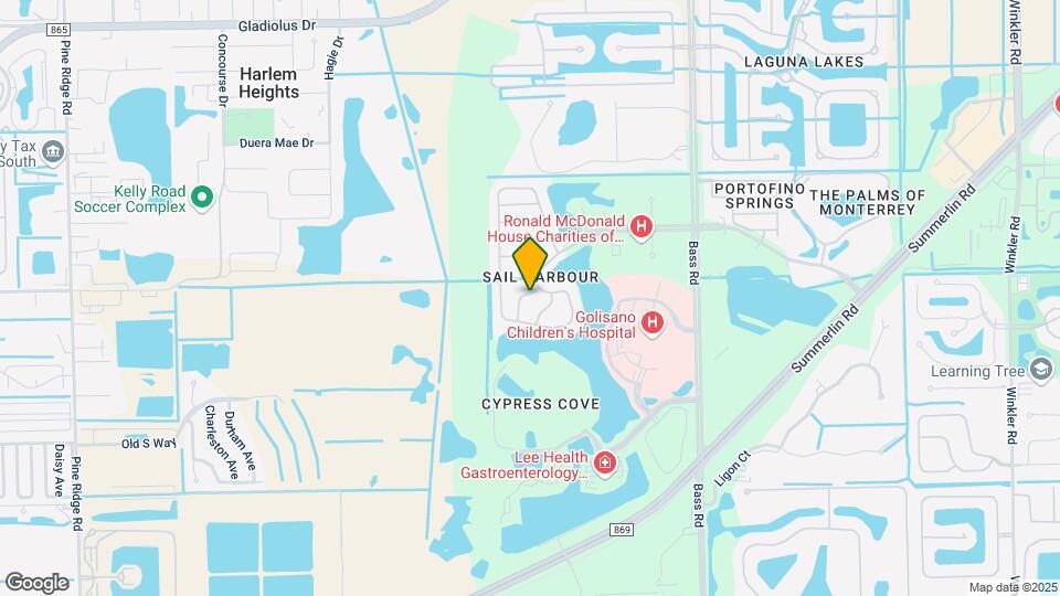 9819 Catena Way, Unit 105 Map and Location Details