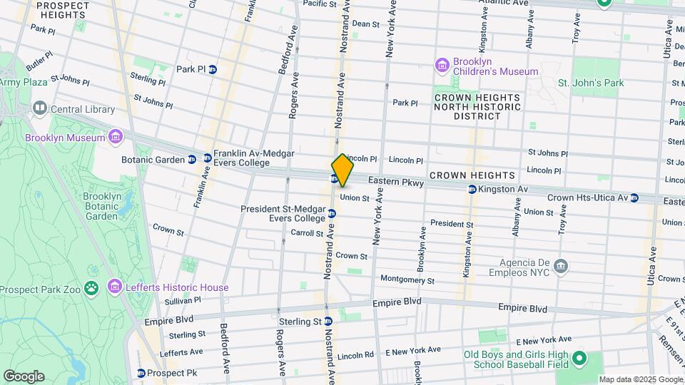 1275 Union St Map and Location Details