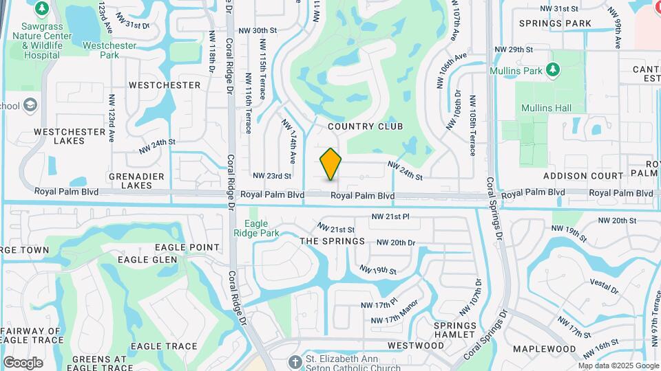 11213 Royal Palm Blvd Map and Location Details
