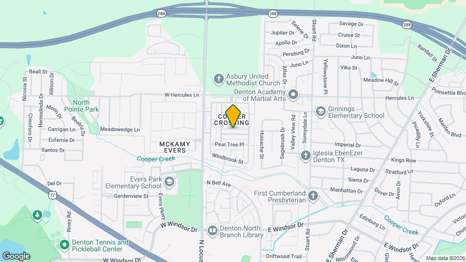 217 Tanglewood St Map and Location Details