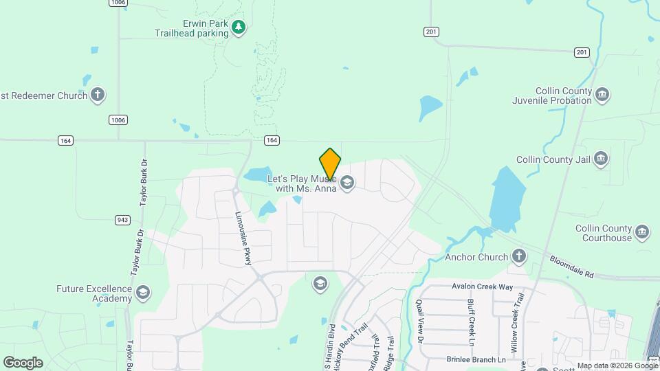 4105 Sequoia St Map and Location Details