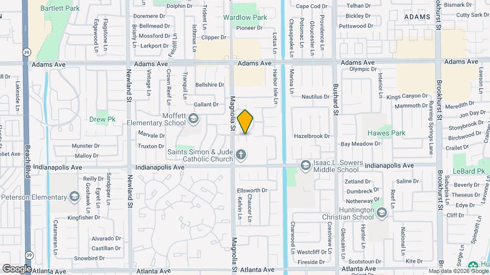 20361 Fee Ln Map and Location Details