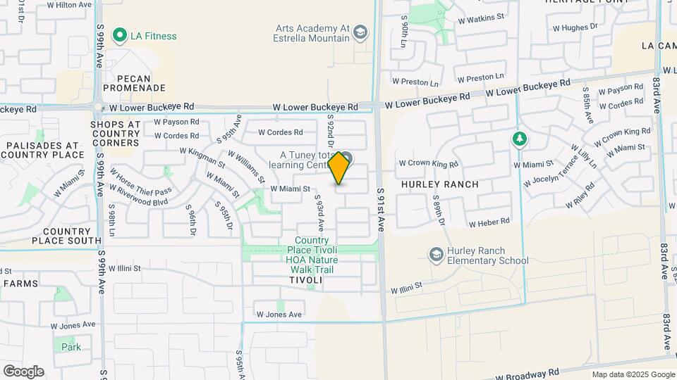 9216 W Globe Ave Mapa y Detalles de la Ubicación