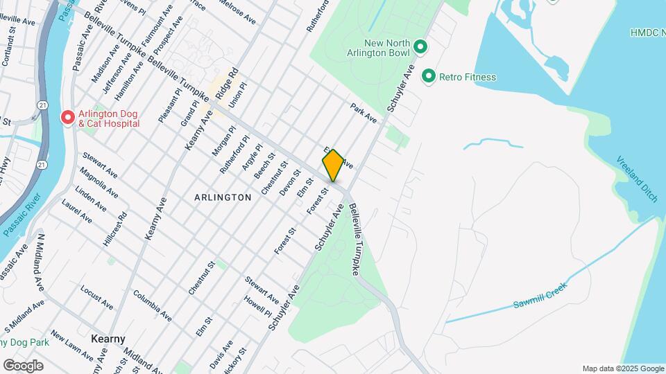 768 Forest St-Unit -2 Map and Location Details