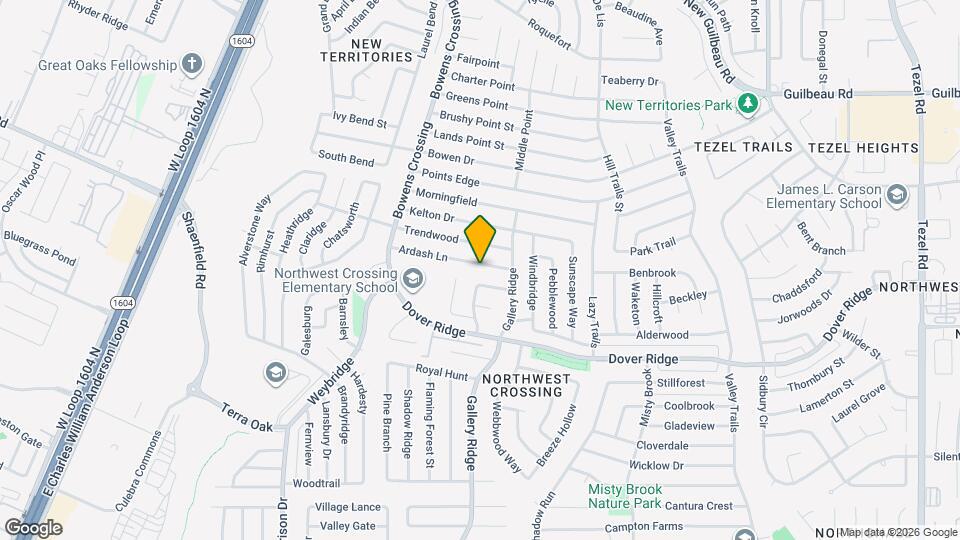 9824 Ardash Ln Map and Location Details