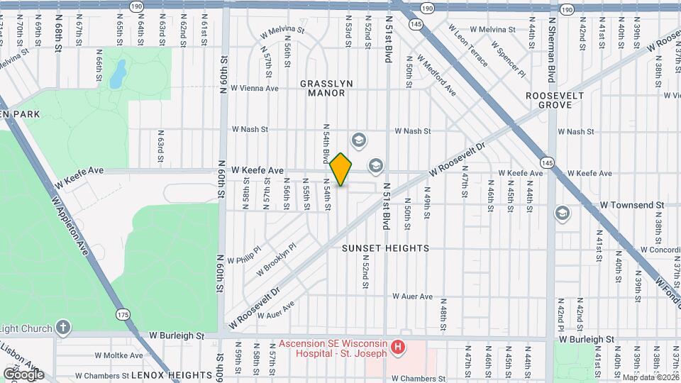 3433A N 53rd St, Unit Lovely Mother In Law unit available 9/1 Map and Location Details