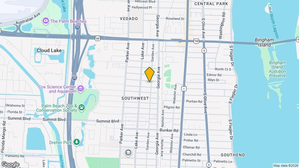 4707 Garden Ave Map and Location Details