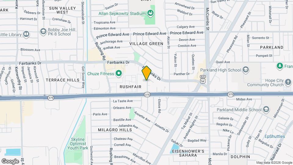 Altuda Arms Apartments Map and Location Details
