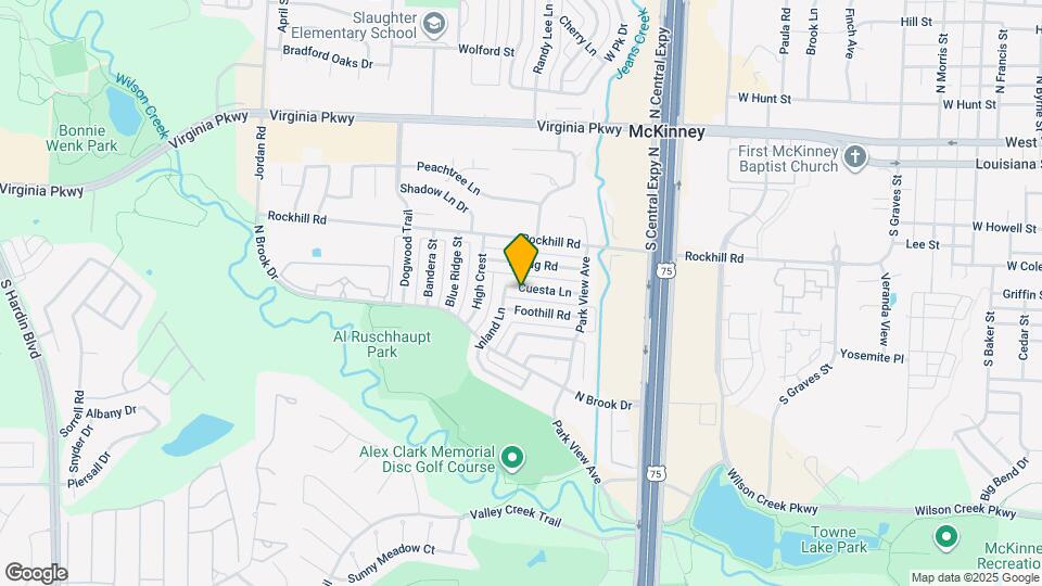 2329 Cuesta Ln Map and Location Details