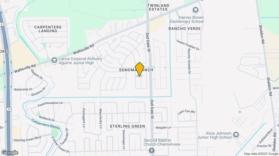1811 Adella Dr Map and Location Details