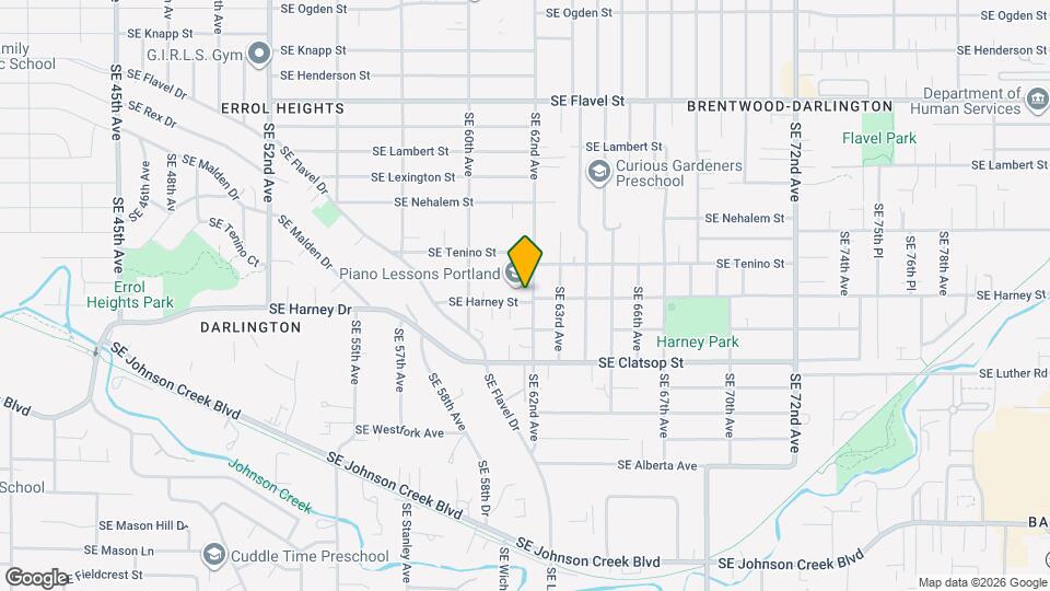 8323 SE 62nd Ave Map and Location Details